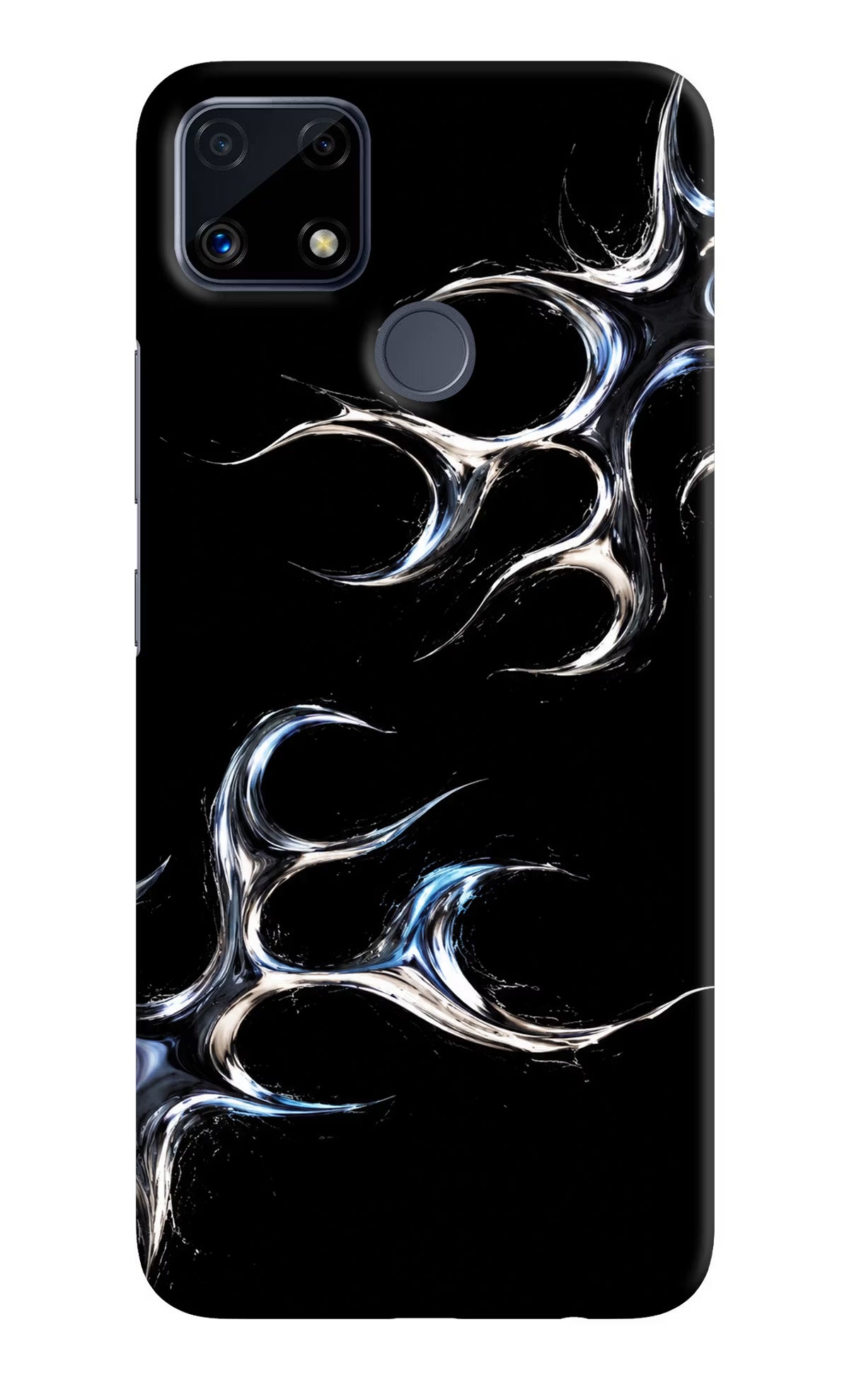 Chrome Tribal Realme C25/C25s Hard Case Back Cover by Casekaro