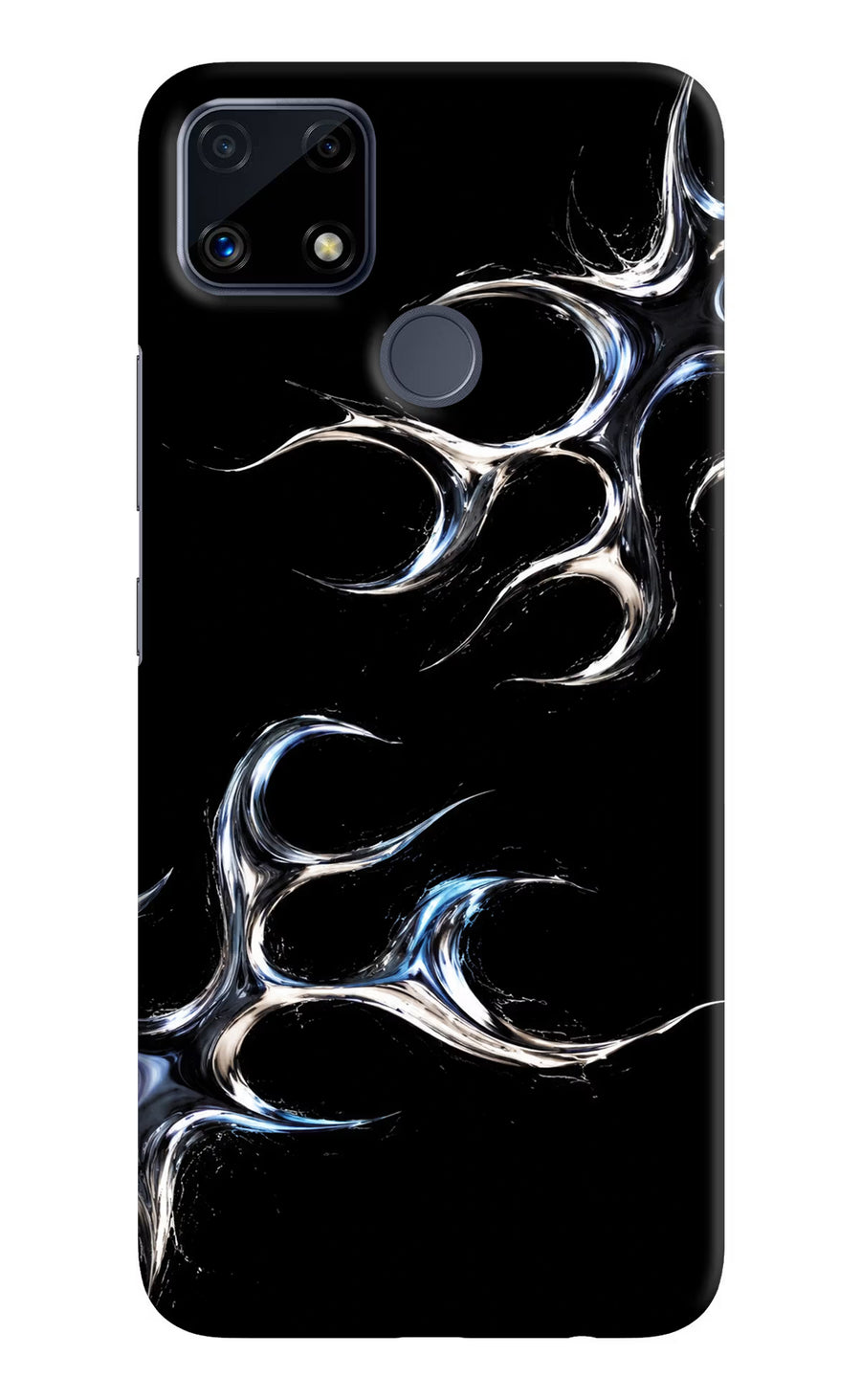Chrome Tribal Realme C25/C25s Back Cover, Hard case