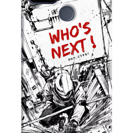 Who's Next Realme C25/C25s Hard Case Back Cover by Casekaro