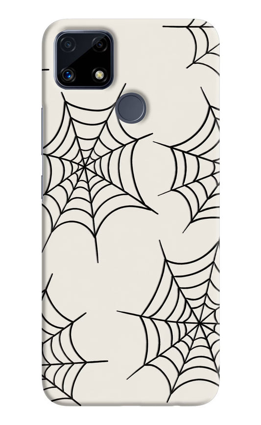 Spider Web Realme C25/C25s Hard Case Back Cover by Casekaro