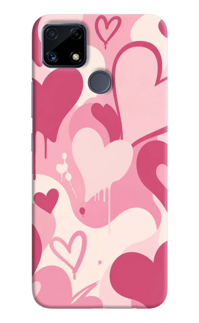 Hearty case Realme C25/C25s Hard Case Back Cover by Casekaro