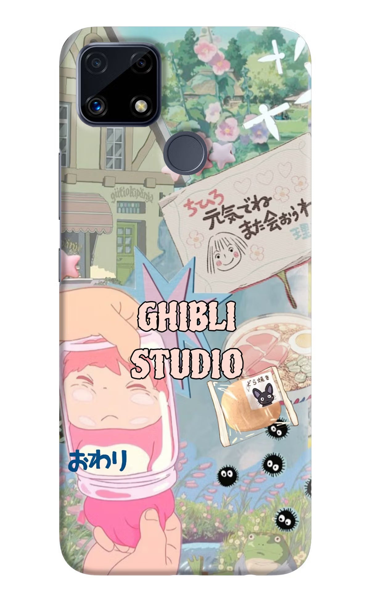 Studio Ghibli Realme C25/C25s Back Cover