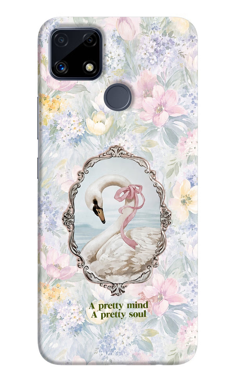 Pretty Mind Pretty Soul Realme C25/C25s Back Cover, Hard case