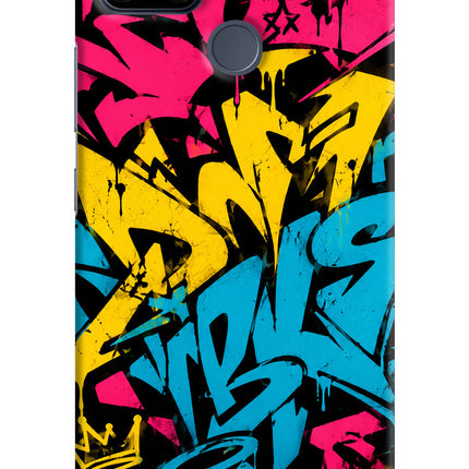Graffiti Vibe Realme C25/C25s Hard Case Back Cover by Casekaro