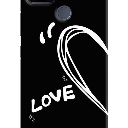 Love Line Realme C25/C25s Hard Case Back Cover by Casekaro