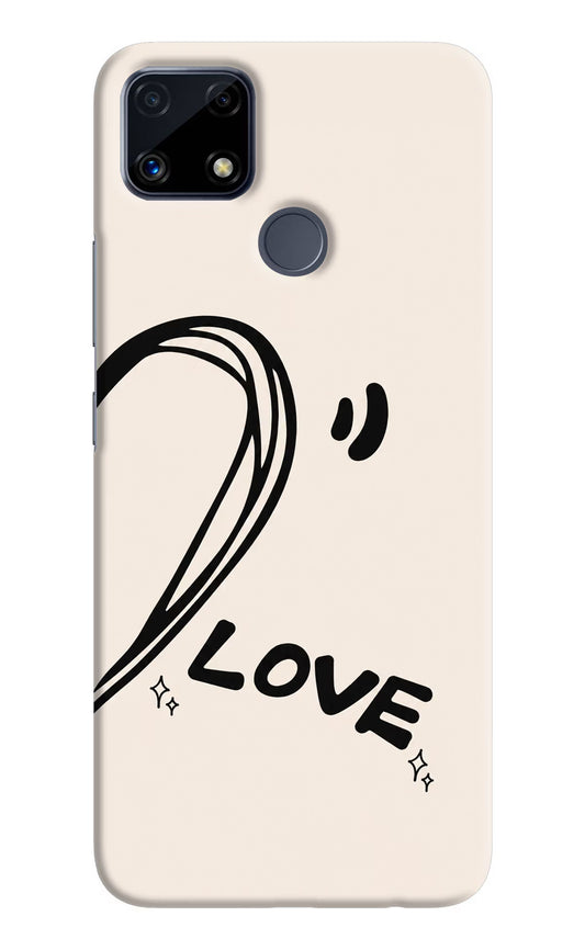 Soul Line Realme C25/C25s Hard Case Back Cover by Casekaro