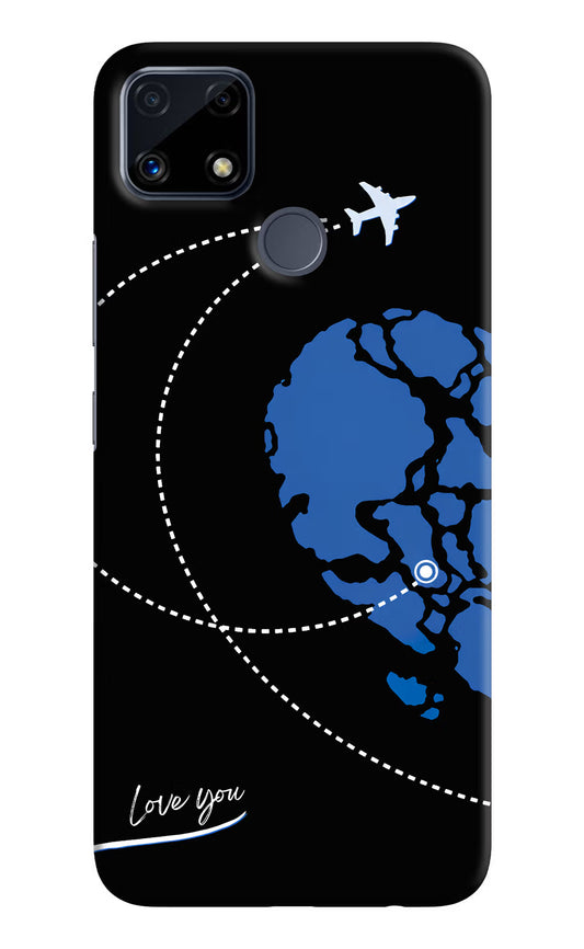 Love Orbit Realme C25/C25s Hard Case Back Cover by Casekaro
