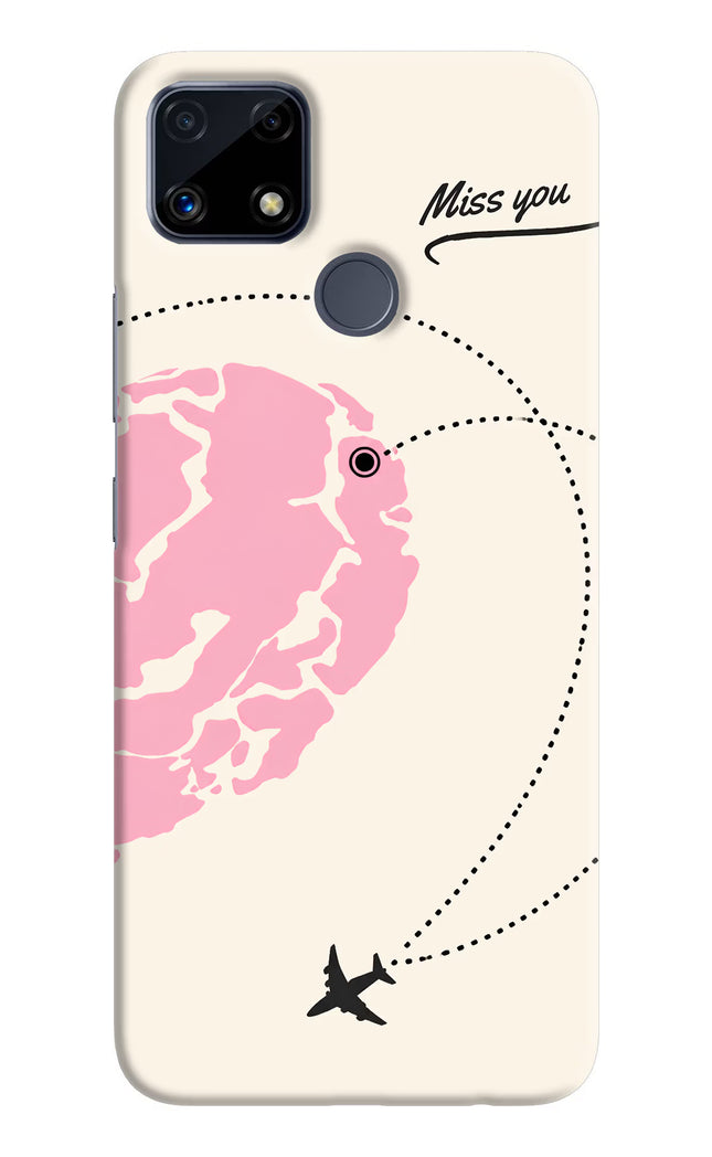 Miss Orbit Realme C25/C25s Hard Case Back Cover by Casekaro