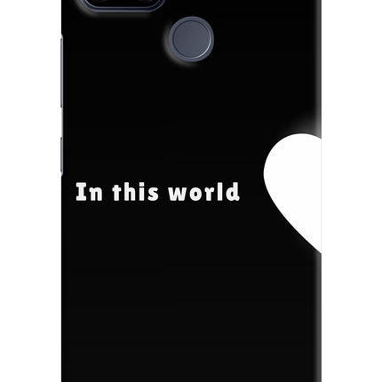This World Realme C25/C25s Hard Case Back Cover by Casekaro