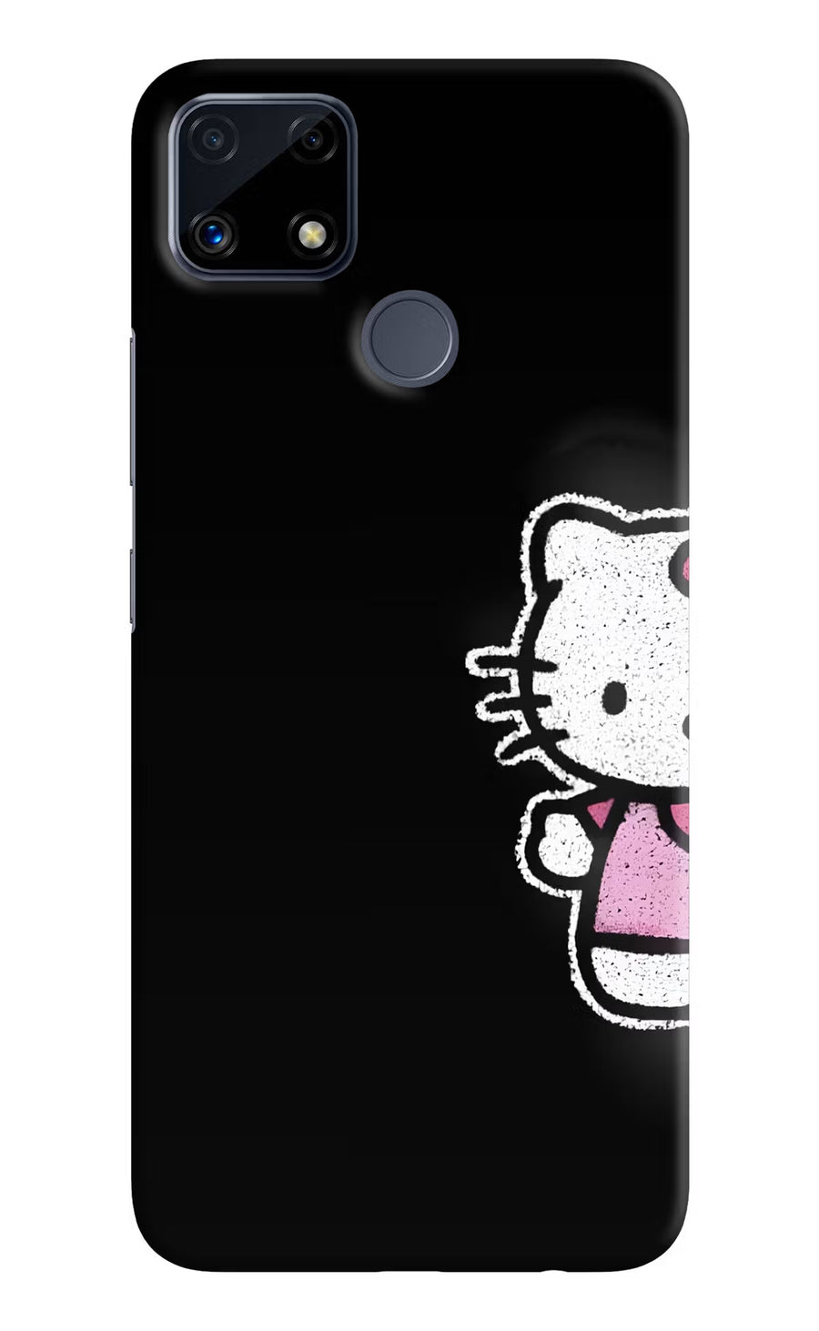 Kitty Charm Realme C25/C25s Back Cover, Hard case