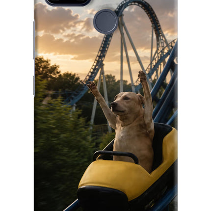 Rollercoaster Dog Realme C25/C25s Hard Case Back Cover by Casekaro