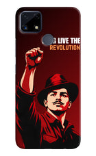 Bhagat Singh Revolution Realme C25/C25s Hard Case Back Cover by Casekaro