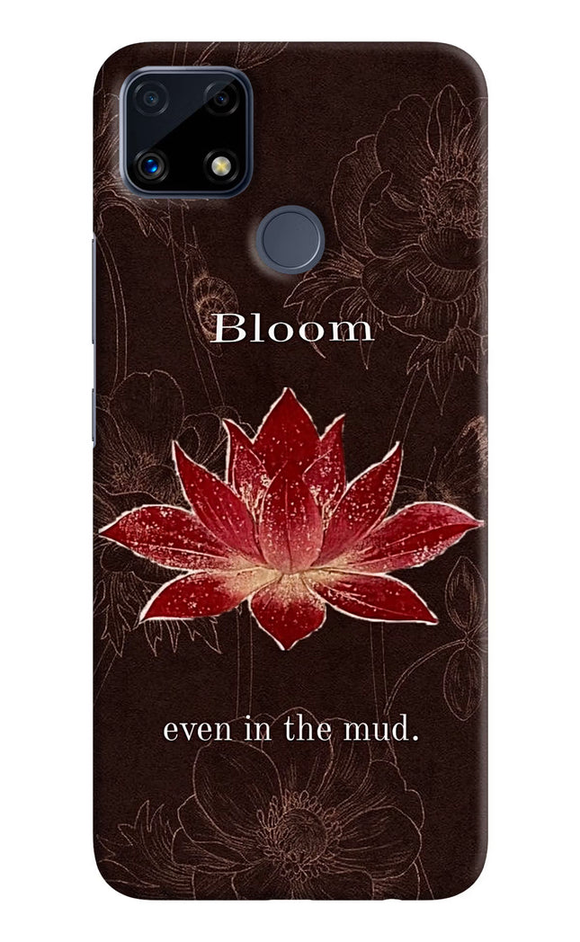 Bloom Realme C25/C25s Hard Case Back Cover by Casekaro