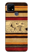 Vinyl Stripes Realme C25/C25s Back Cover