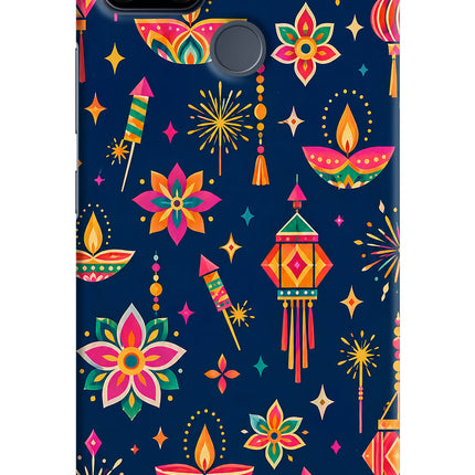 Festive Pop Realme C25/C25s Hard Case Back Cover by Casekaro
