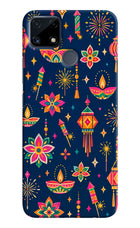 Festive Pop Realme C25/C25s Hard Case Back Cover by Casekaro
