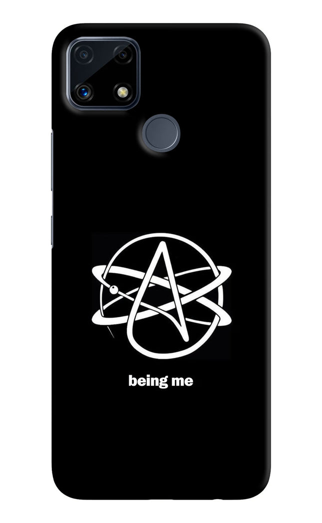Atheist Symbol Realme C25/C25s Hard Case Back Cover by Casekaro