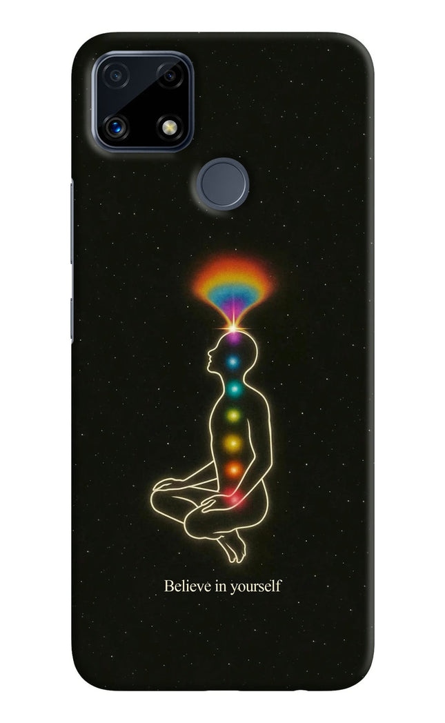 Believe in yourself Realme C25/C25s Hard Case Back Cover by Casekaro