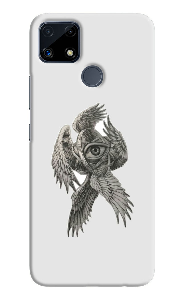 Accurate Angel Realme C25/C25s Hard Case Back Cover by Casekaro