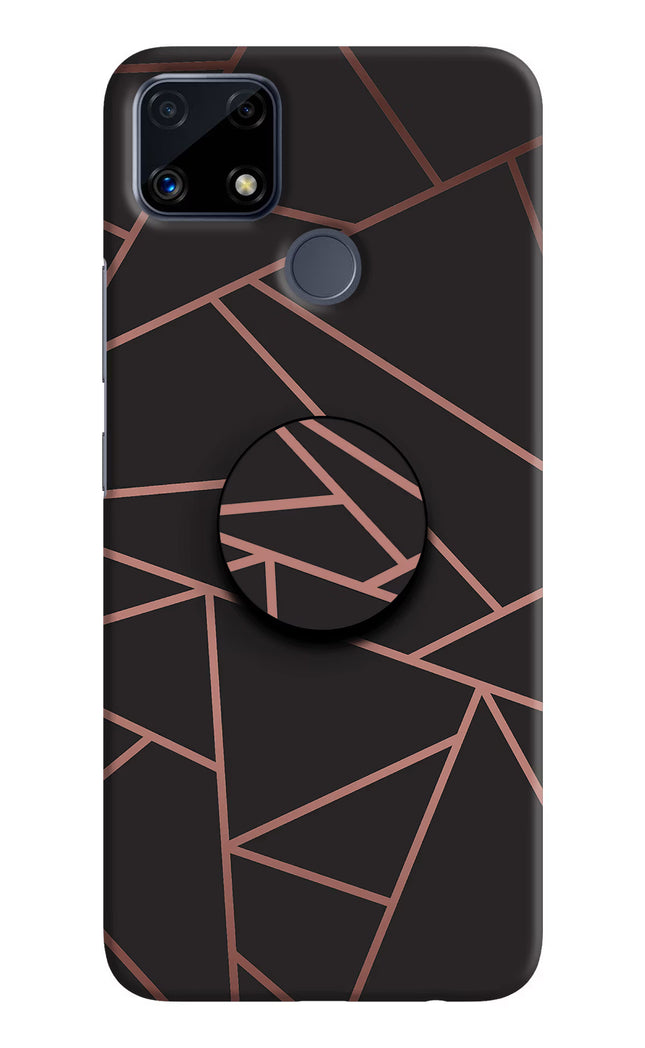 Geometric Pattern Realme C25/C25s Pop Case by Casekaro