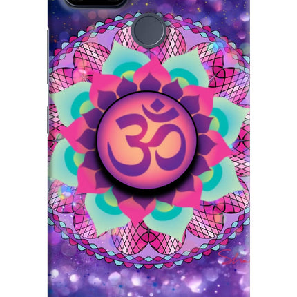 Om Purple Realme C25/C25s Pop Case by Casekaro