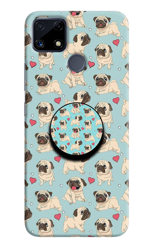 Pug Dog Realme C25/C25s Pop Case by Casekaro