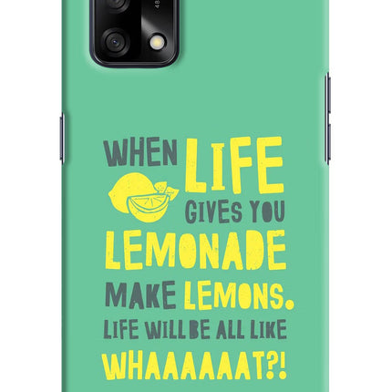 Quote Oppo F19/F19s Hard Case Back Cover by Casekaro