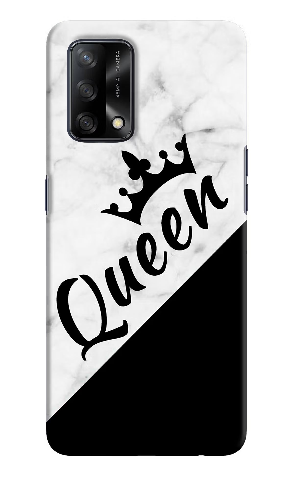 Queen Oppo F19/F19s Hard Case Back Cover by Casekaro