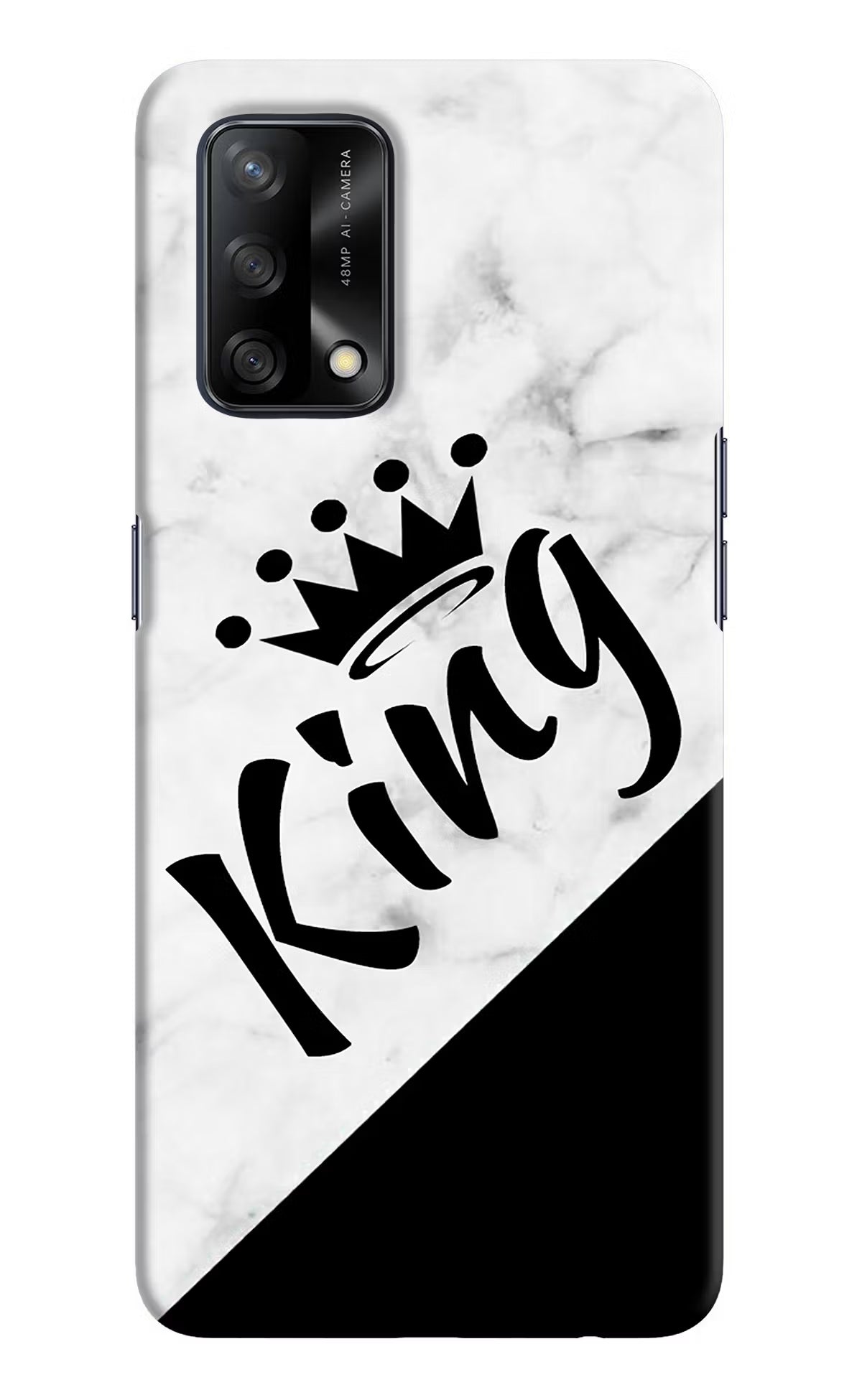 King Oppo F19/F19s Hard Case Back Cover by Casekaro