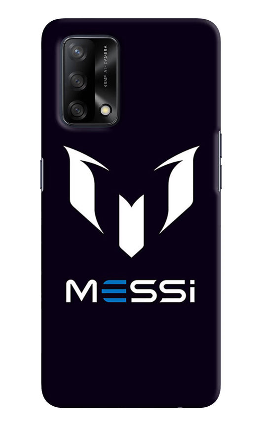 Messi Logo Oppo F19/F19s Hard Case Back Cover by Casekaro