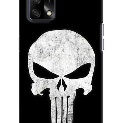 Punisher Skull Oppo F19/F19s Hard Case Back Cover by Casekaro