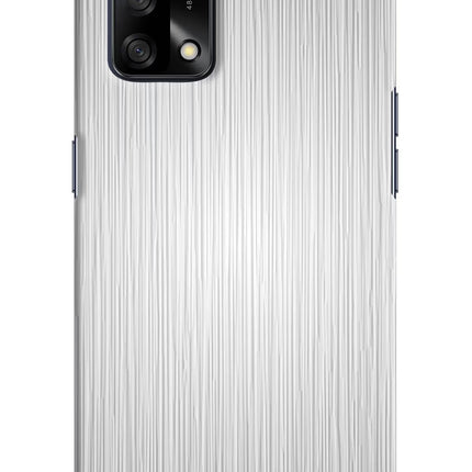 Wooden Grey Texture Oppo F19/F19s Hard Case Back Cover by Casekaro