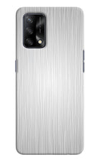 Wooden Grey Texture Oppo F19/F19s Hard Case Back Cover by Casekaro