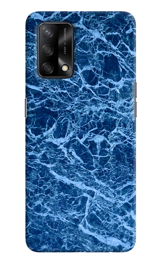 Blue Marble Oppo F19/F19s Hard Case Back Cover by Casekaro
