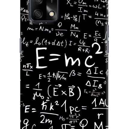 Physics Formula Oppo F19/F19s Hard Case Back Cover by Casekaro