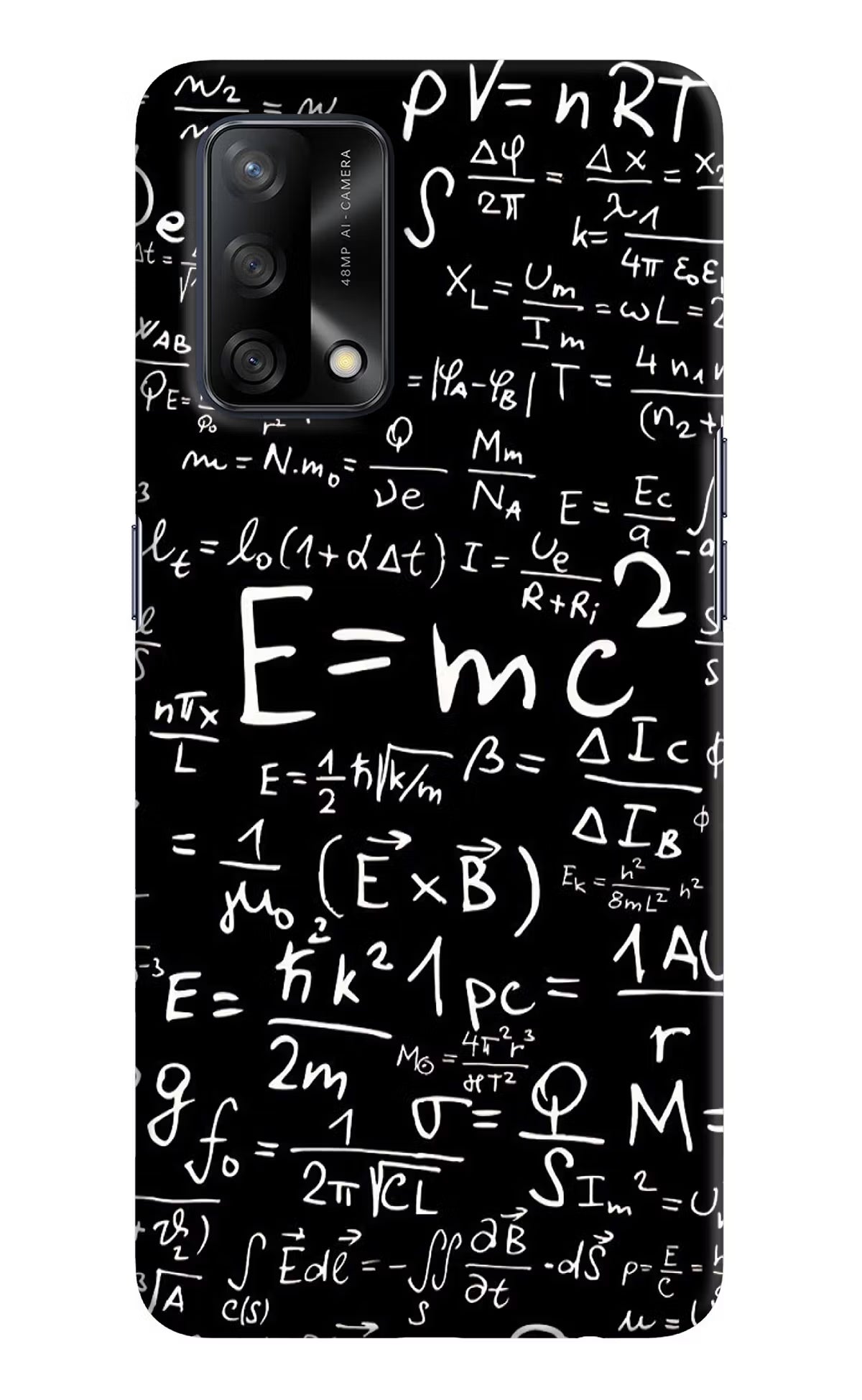 Physics Formula Oppo F19/F19s Hard Case Back Cover by Casekaro