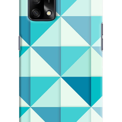 Abstract Oppo F19/F19s Hard Case Back Cover by Casekaro