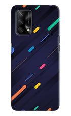 Abstract Design Oppo F19/F19s Hard Case Back Cover by Casekaro