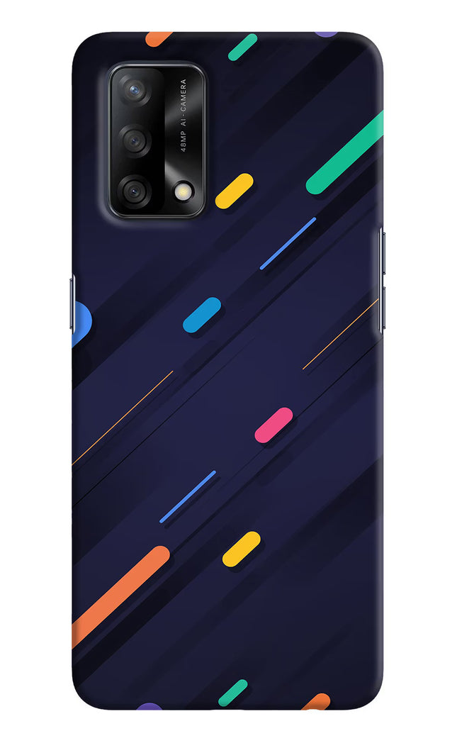 Abstract Design Oppo F19/F19s Hard Case Back Cover by Casekaro