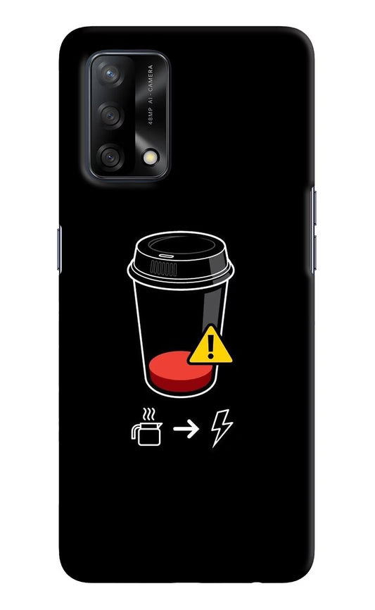 Coffee Oppo F19/F19s Hard Case Back Cover by Casekaro