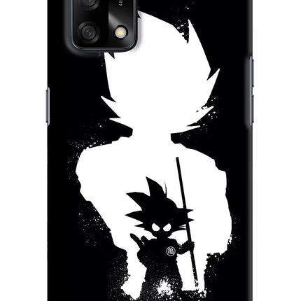 Goku Shadow Oppo F19/F19s Hard Case Back Cover by Casekaro