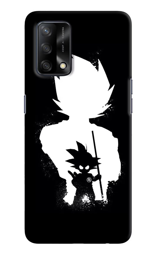 Goku Shadow Oppo F19/F19s Hard Case Back Cover by Casekaro