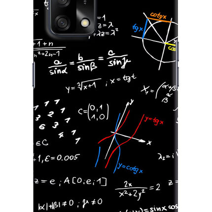 Mathematics Formula Oppo F19/F19s Hard Case Back Cover by Casekaro