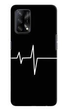 Heart Beats Oppo F19/F19s Hard Case Back Cover by Casekaro