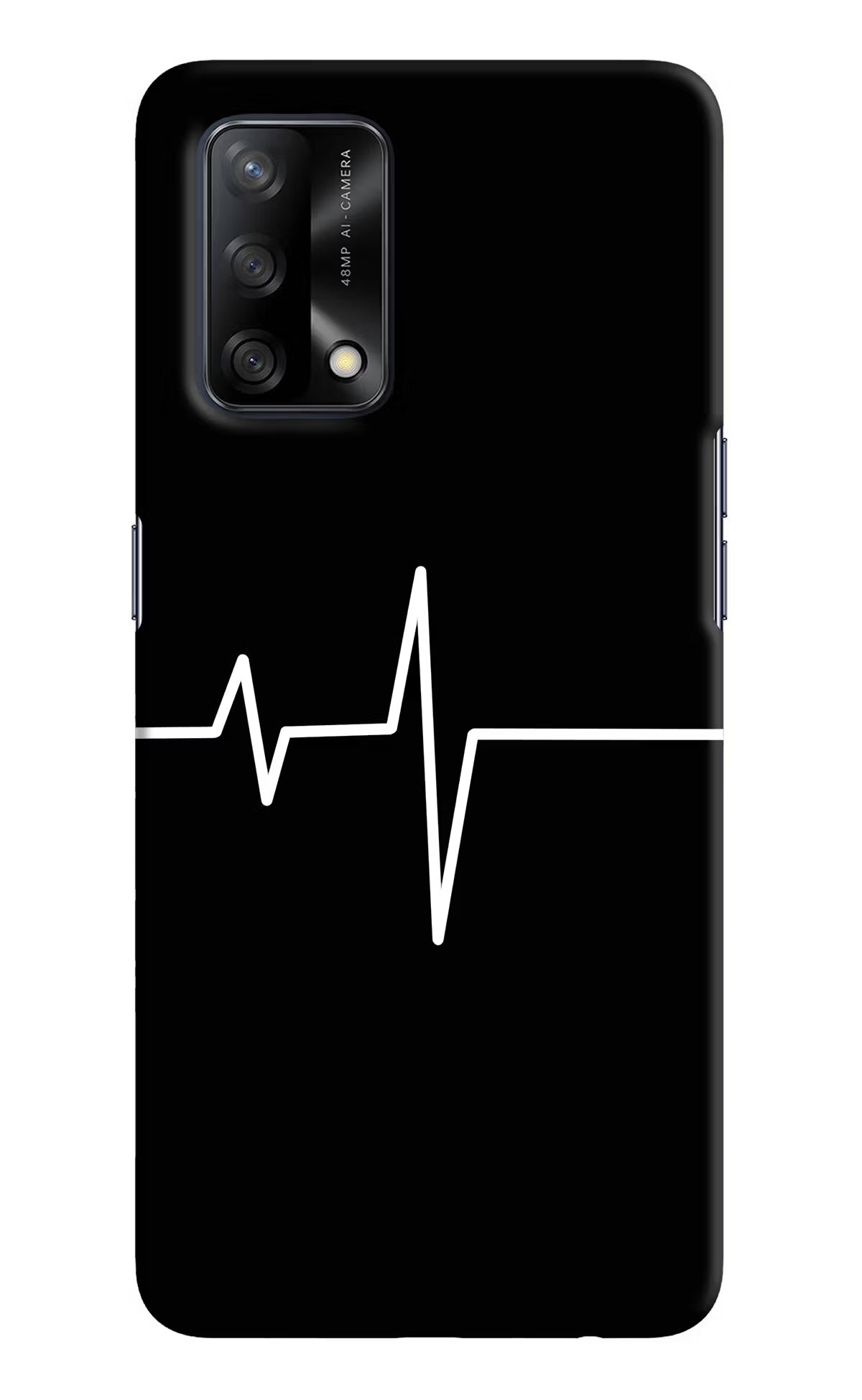 Heart Beats Oppo F19/F19s Hard Case Back Cover by Casekaro