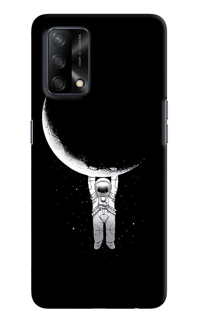 Moon Space Oppo F19/F19s Hard Case Back Cover by Casekaro