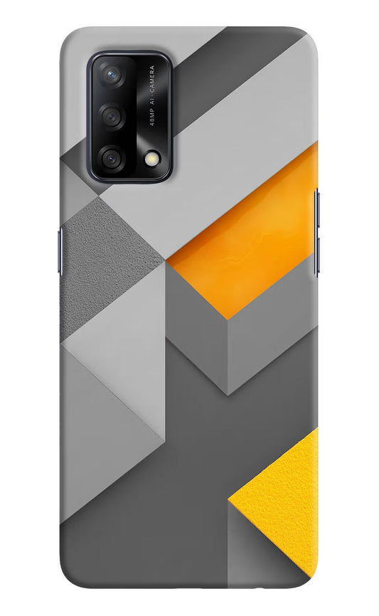 Abstract Oppo F19/F19s Hard Case Back Cover by Casekaro