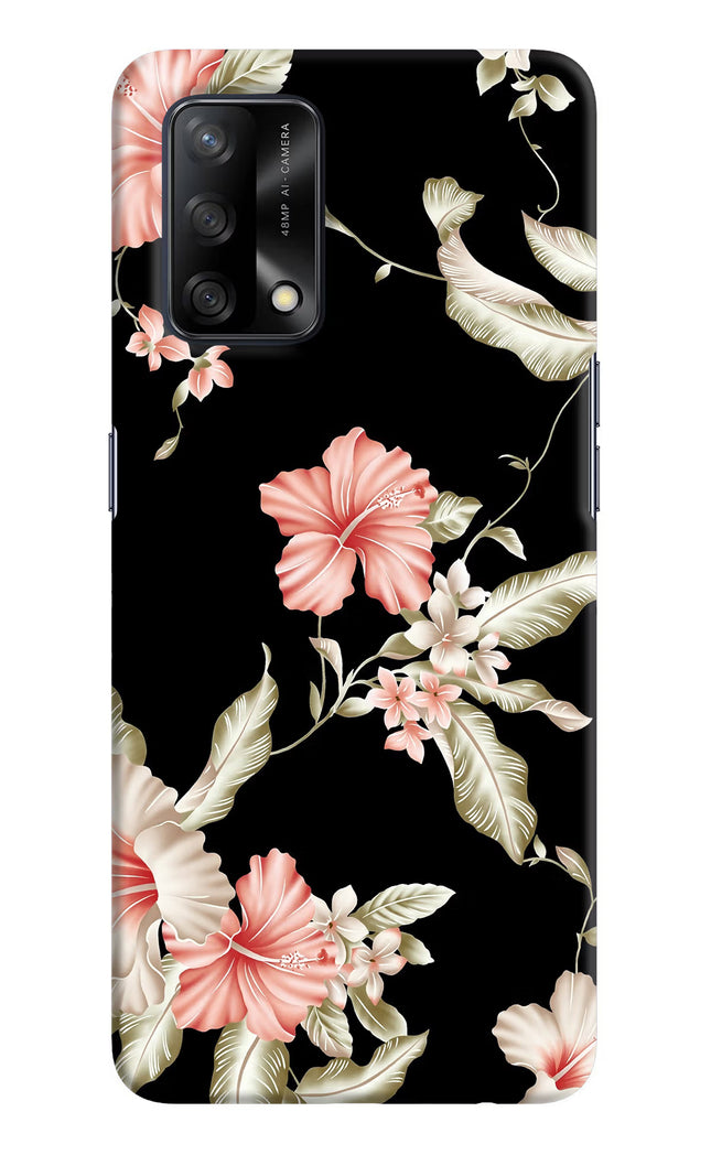 Flowers Oppo F19/F19s Hard Case Back Cover by Casekaro