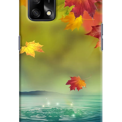 Flowers Oppo F19/F19s Hard Case Back Cover by Casekaro