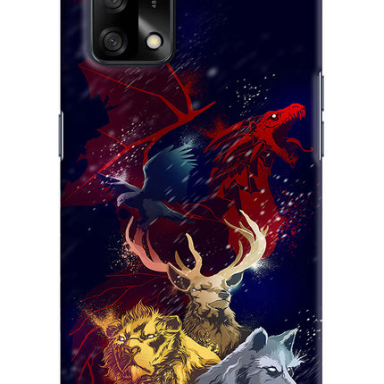 Game Of Thrones Oppo F19/F19s Hard Case Back Cover by Casekaro